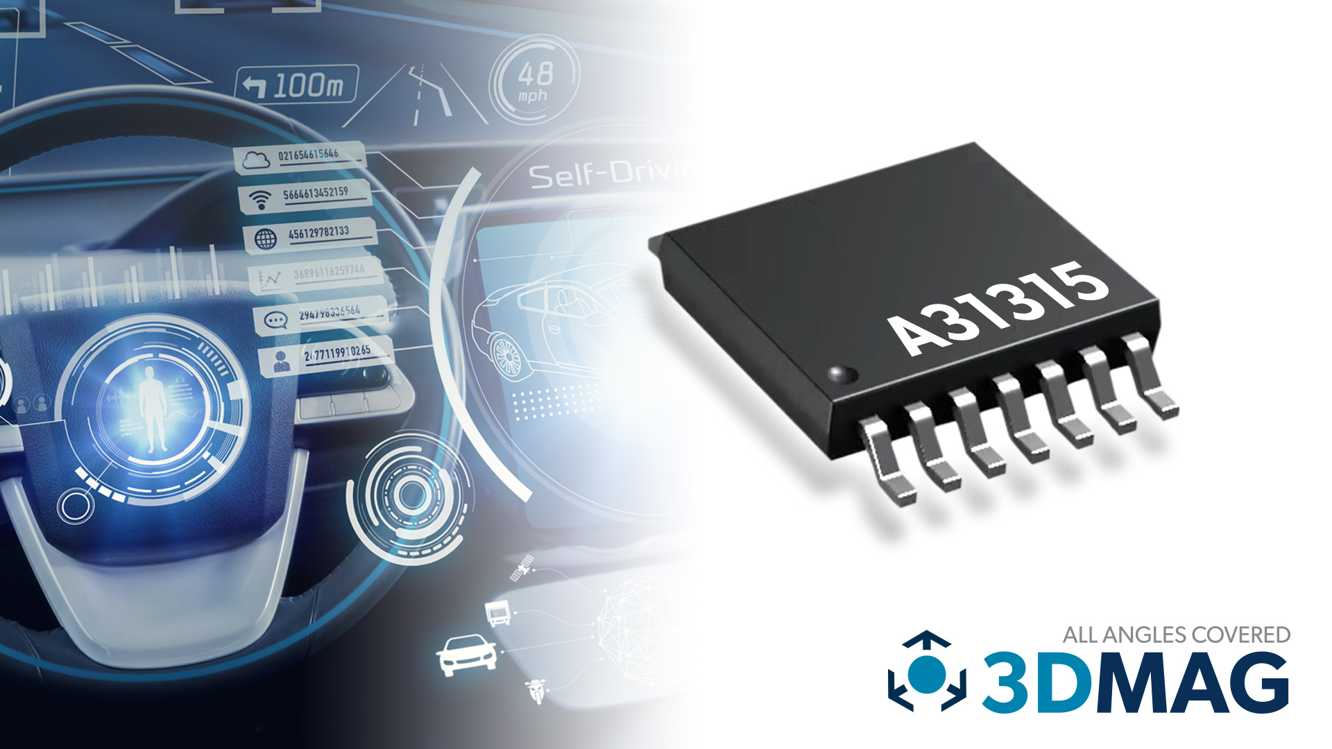 Allegro’s New 3DMAG Position Sensor Enables Next-Gen ADAS Applications