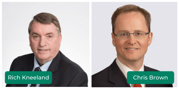 Chris Brown:President, General Counsel and Assistant Corporate Secretary, Rich Kneeland : Senior Vice President, Special Counsel and Corporate Secretary 
