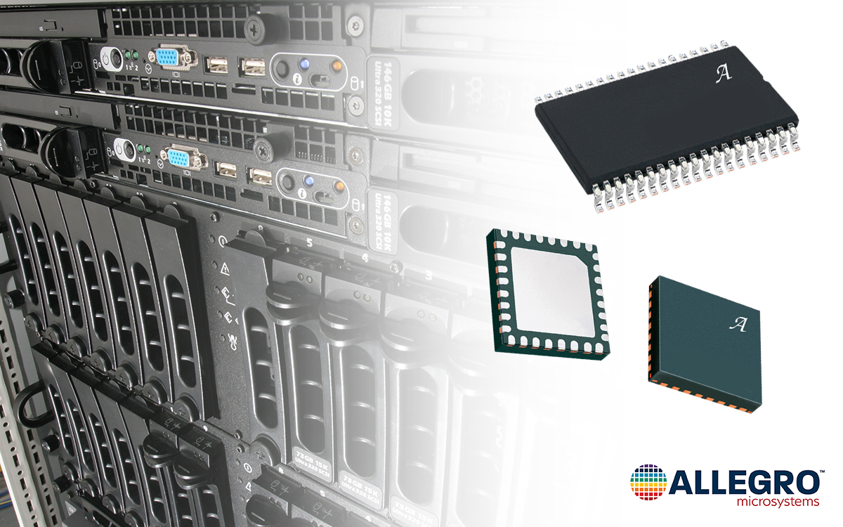 Allegro’s New Green BLDC Fan Driver Lowers Data Center Energy Use and Improves Safety 